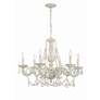 3_Crystorama Sutton Antique White 28" Wide Chandelier more views