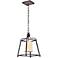 Crystorama Sylvan 11 1/2"W Bronze Mini Pendant Light