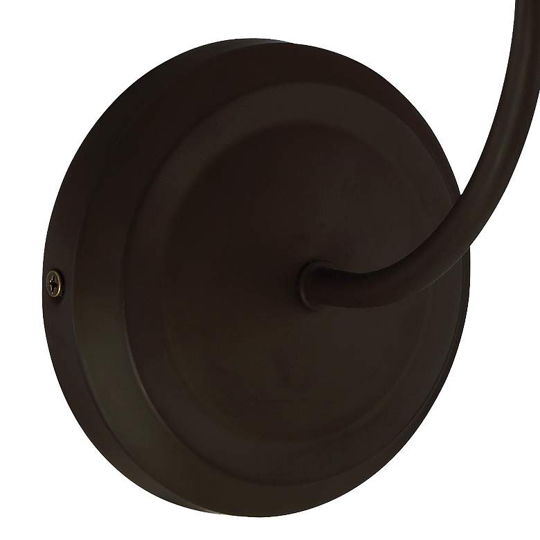 Image 3 Crystorama Sylvan 15 3/4" High Dark Bronze Wall Sconce more views
