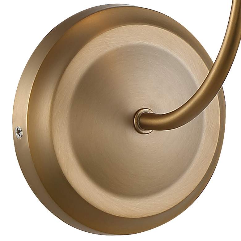 Image 4 Crystorama Sylvan 15 3/4" High Vibrant Gold Wall Sconce more views