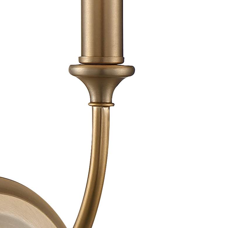 Image 5 Crystorama Sylvan 15 3/4" High Vibrant Gold Wall Sconce more views