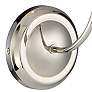 4_Crystorama Sylvan 15 3/4"H Polished Nickel Wall Sconce more views