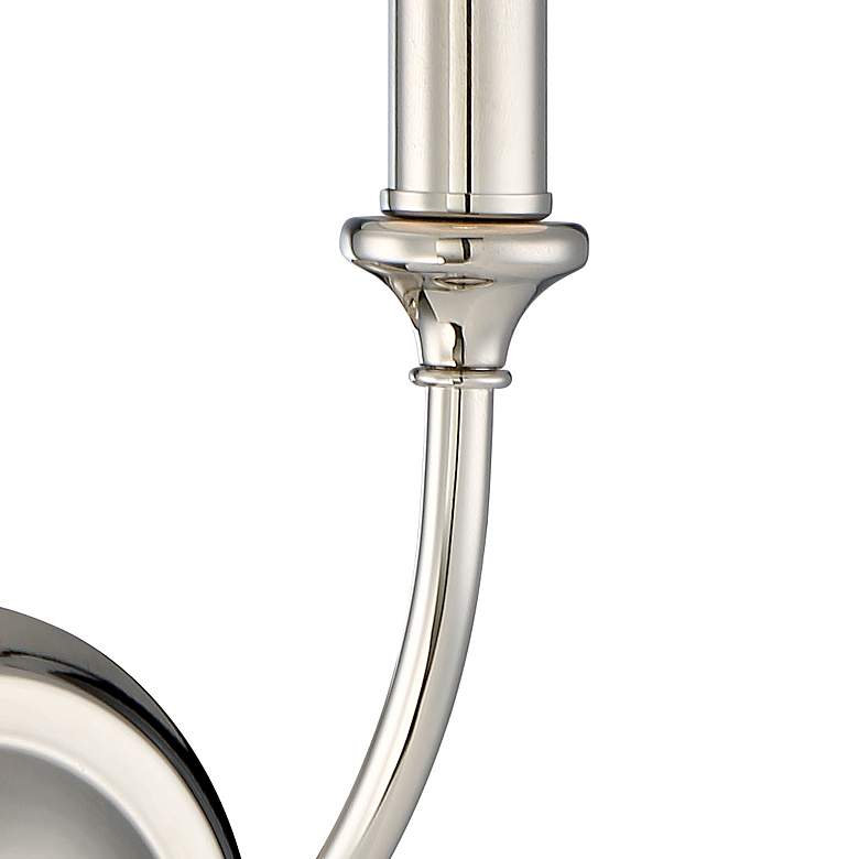 Image 5 Crystorama Sylvan 15 3/4"H Polished Nickel Wall Sconce more views
