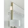7_Crystorama Sylvan 15 3/4"H Polished Nickel Wall Sconce more views
