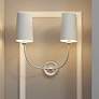 1_Crystorama Sylvan 16" High Polished Nickel 2-Light Sconce