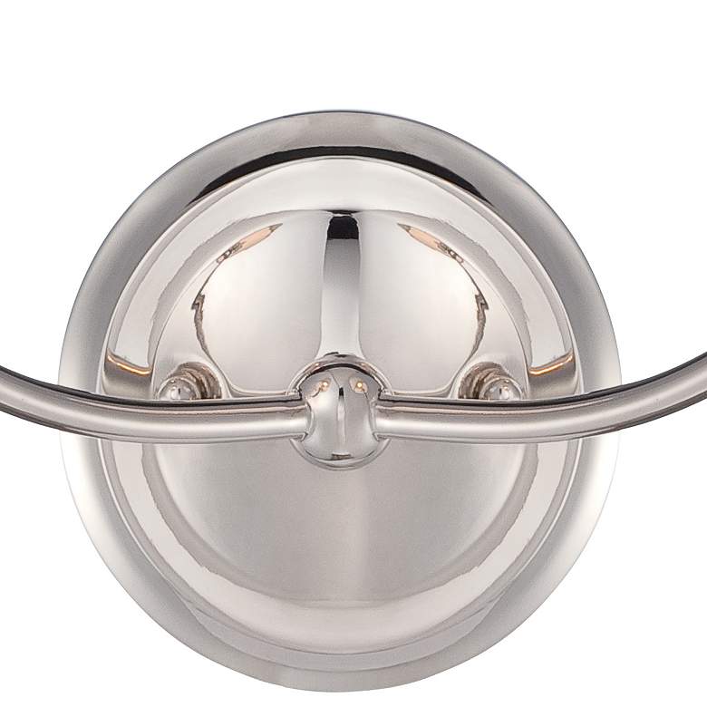 Image 4 Crystorama Sylvan 16" High Polished Nickel 2-Light Sconce more views