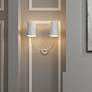 7_Crystorama Sylvan 16" High Polished Nickel 2-Light Sconce more views