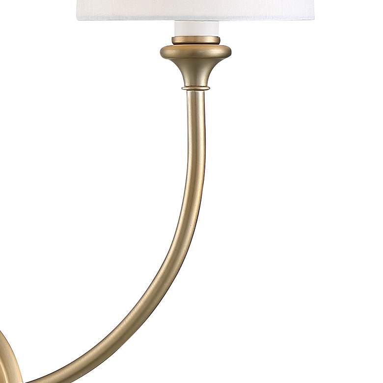 Image 5 Crystorama Sylvan 16" High Vibrant Gold 2-Light Wall Sconce more views