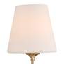 4_Crystorama Sylvan 23 1/4" Wide 3-Light Vibrant Gold Bath Vanity Light more views