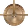 5_Crystorama Sylvan 23 1/4" Wide 3-Light Vibrant Gold Bath Vanity Light more views