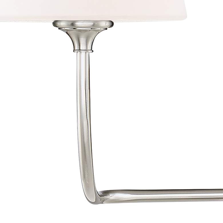 Image 5 Crystorama Sylvan 23 1/4"W Brushed Nickel 3-Light Bath Light more views