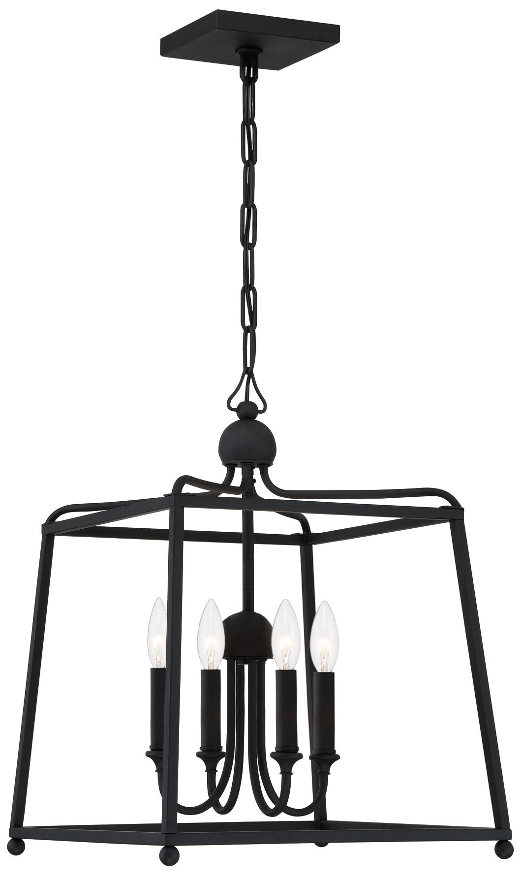 Crystorama Sylvan Black Collection