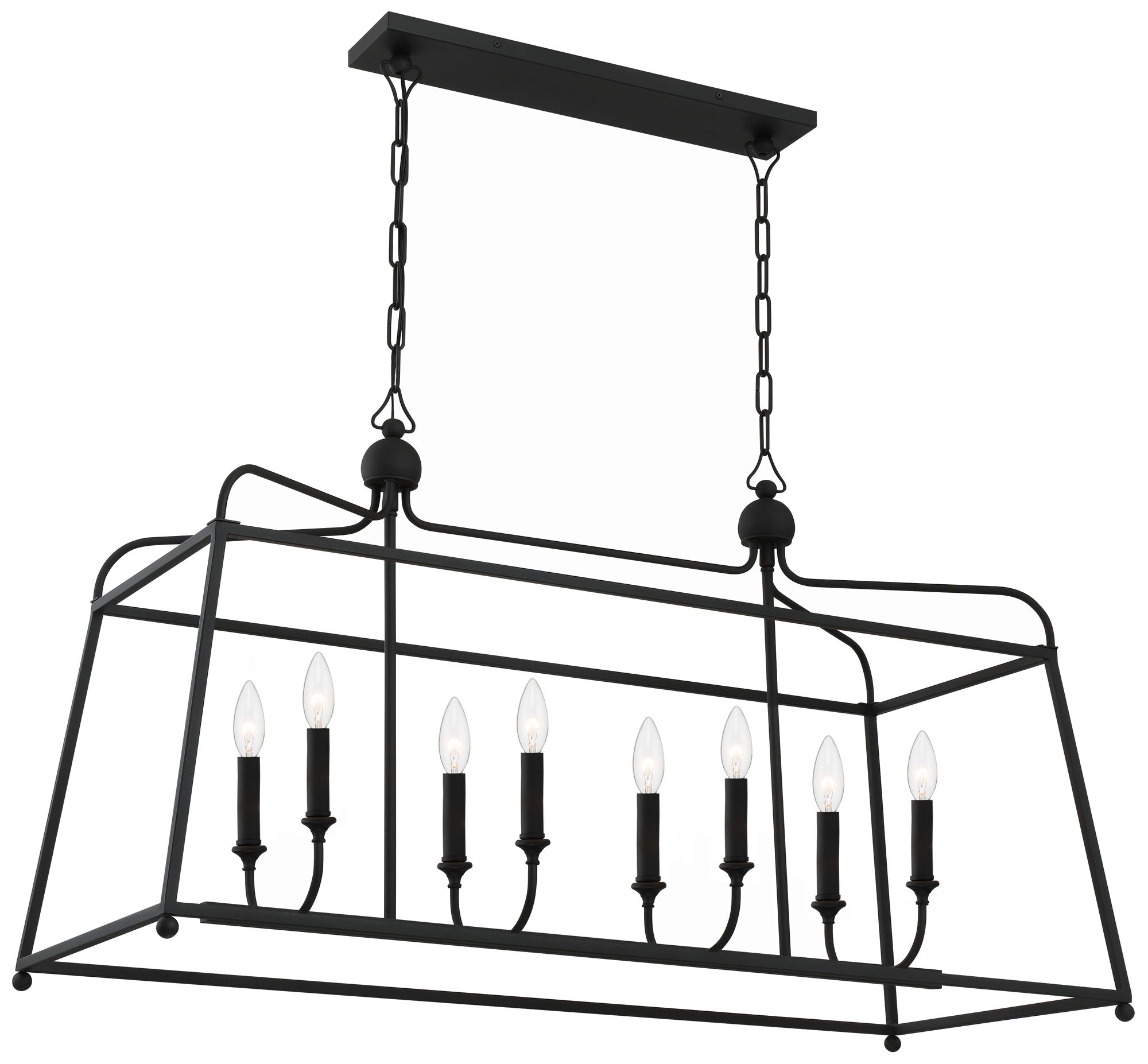 Crystorama Sylvan Black Collection