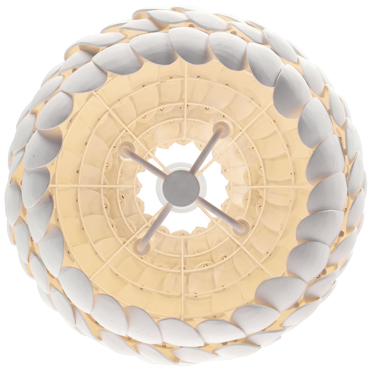 Crystorama Talia 20.5'' Matte White Chandelier