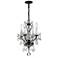 Crystorama Traditional Crystal 11"W Bronze Mini Chandelier