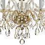 2_Crystorama Traditional Crystal 22" W 5-Light Brass Crystal Chandelier more views