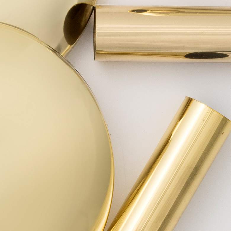 Image 6 Crystorama Traditional Crystal 23" Polished Brass 10-Light Chandelier more views