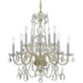 Crystorama Traditional Crystal Brass - Antique Brass Collection