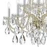 2_Crystorama Traditional Crystal 32"W Brass 10-Light Crystal Chandelier more views