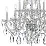 2_Crystorama Traditional Crystal 32"W Chrome 10-Light Crystal Chandelier more views
