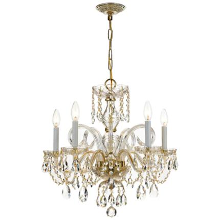 Crystorama Traditional Crystal Brass - Antique Brass Collection