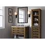7_Crystorama Trenton 18 1/2" Forged Brass and Black Modern Wall Sconce more views