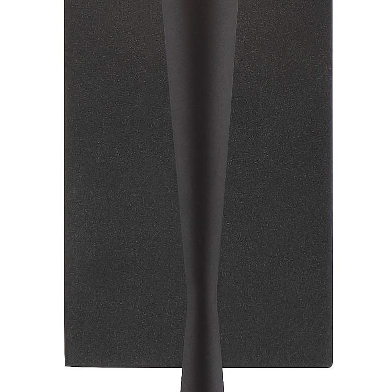 Image 3 Crystorama Trenton 18 1/2" High Black Forged Wall Sconce more views