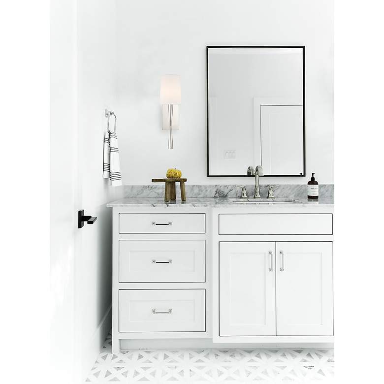 Image 7 Crystorama Trenton 18 1/2" High Polished Nickel Wall Sconce more views