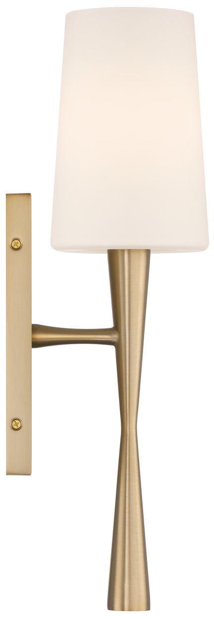 Image 4 Crystorama Trenton 5'' Aged Brass Sconce more views