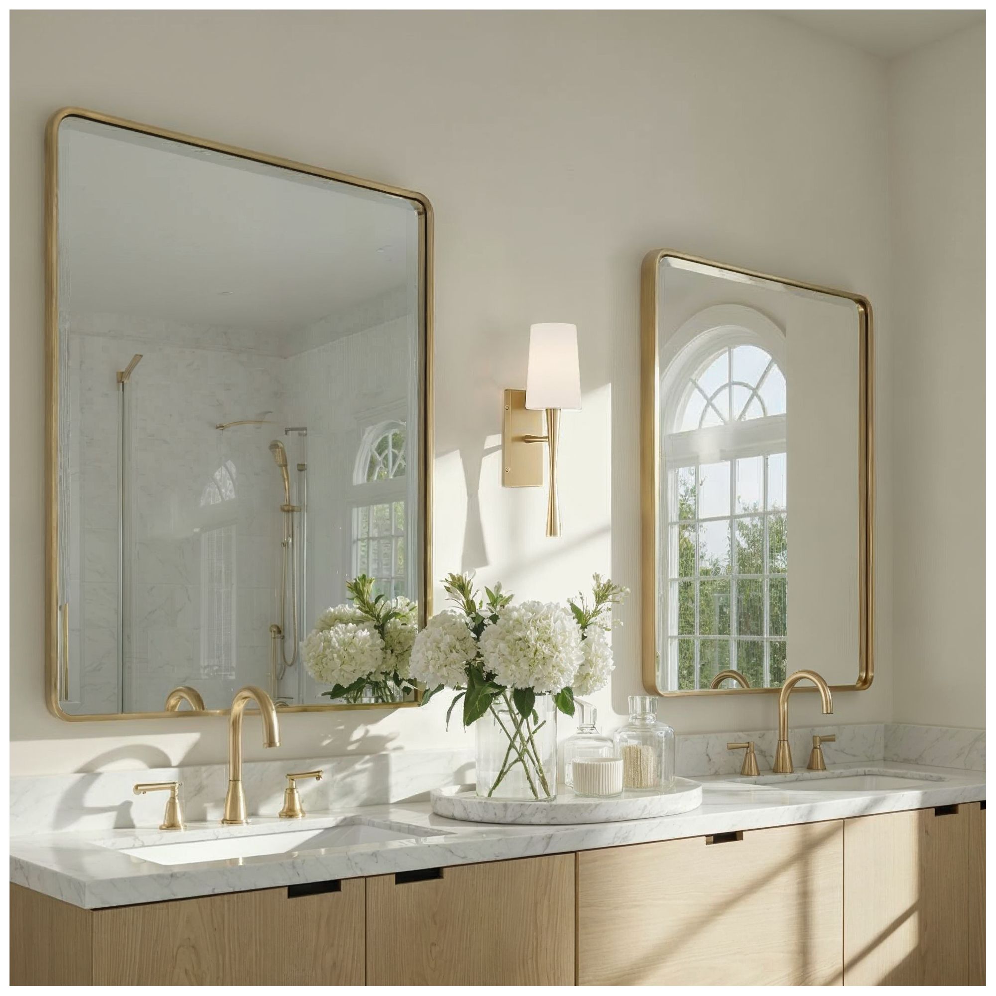 Image 6 Crystorama Trenton 5'' Aged Brass Sconce more views