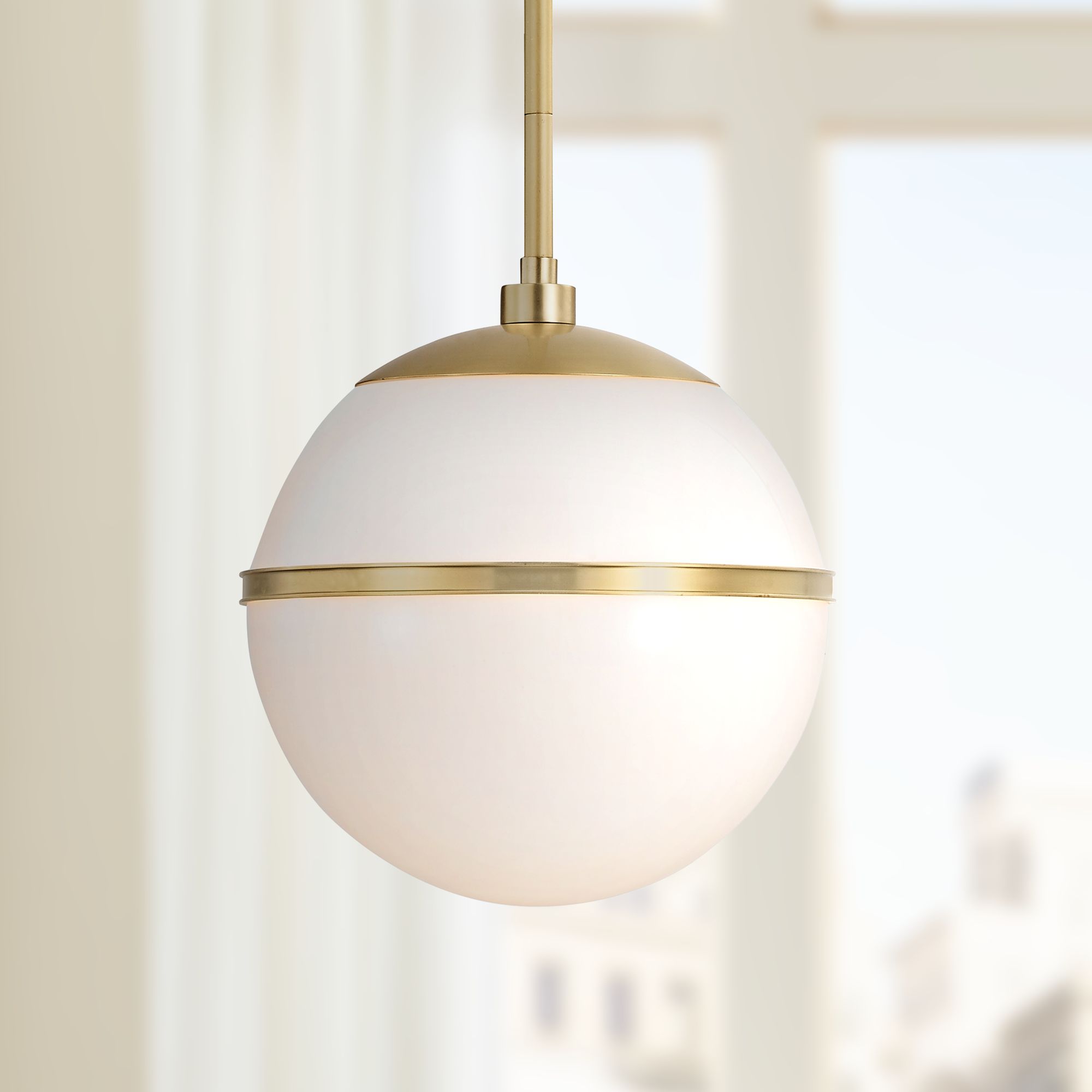 12 globe pendant light