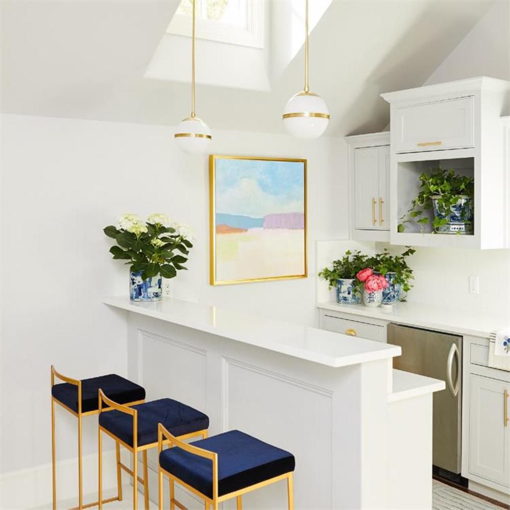 Crystorama Truax 7" Wide Aged Brass Globe Mini Pendant in scene