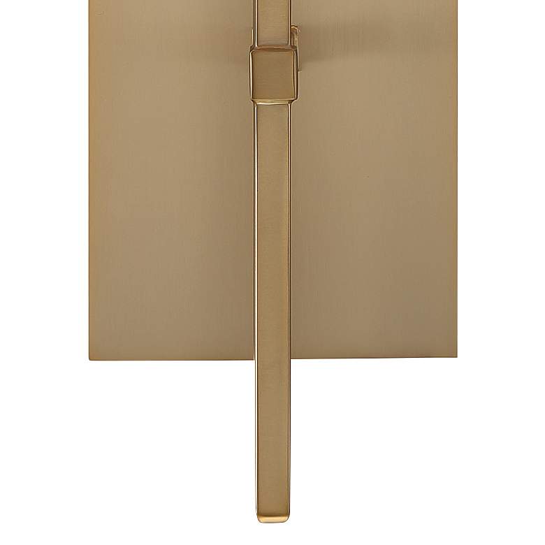 Image 4 Crystorama Veronica 16 1/2" High Aged Brass Wall Sconce more views
