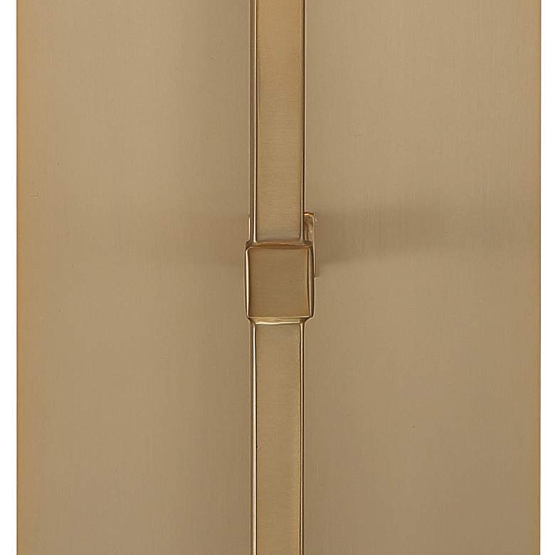 Image 5 Crystorama Veronica 16 1/2" High Aged Brass Wall Sconce more views