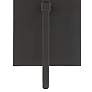 3_Crystorama Veronica 16 1/2" High Black Forged Wall Sconce more views