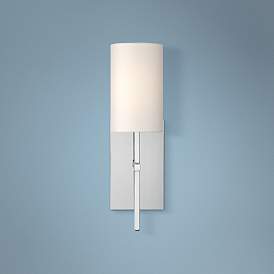 Image1 of Crystorama Veronica 16 1/2" High Polished Nickel Wall Sconce