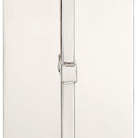 Image5 of Crystorama Veronica 16 1/2" High Polished Nickel Wall Sconce more views
