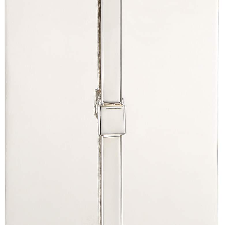 Image 5 Crystorama Veronica 16 1/2" High Polished Nickel Wall Sconce more views