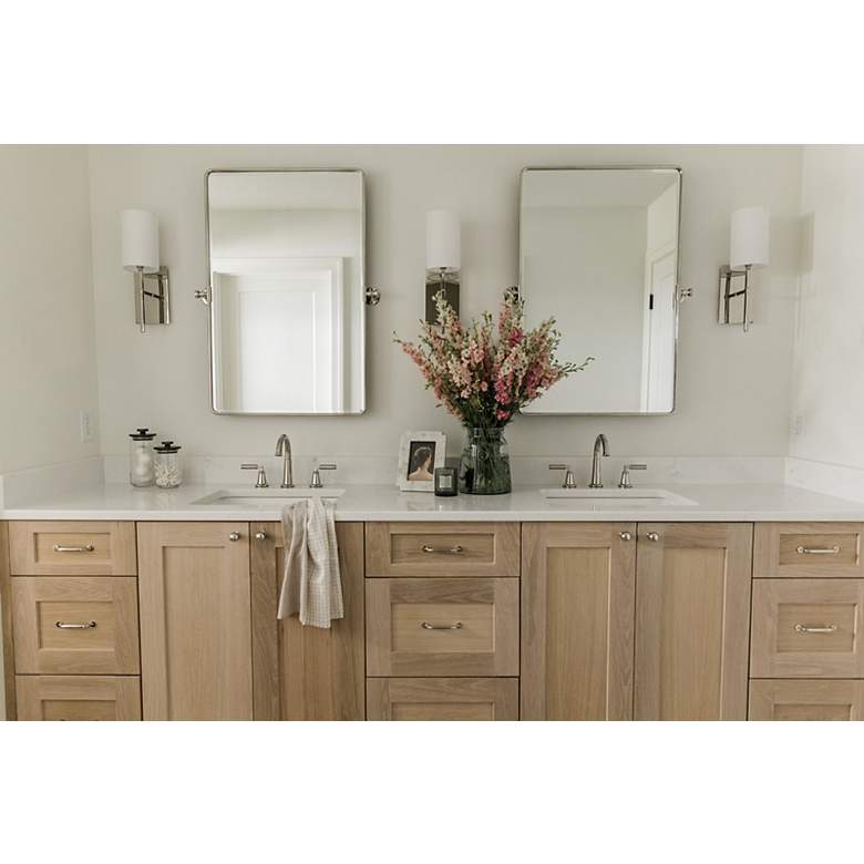 Image 6 Crystorama Veronica 16 1/2" High Polished Nickel Wall Sconce more views