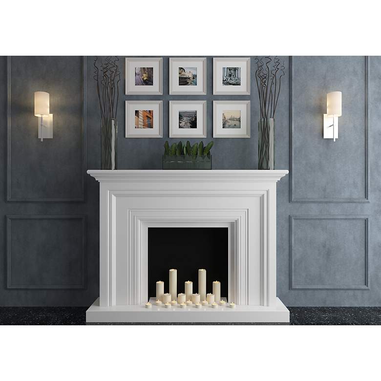Image 7 Crystorama Veronica 16 1/2" High Polished Nickel Wall Sconce more views