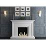 7_Crystorama Veronica 16 1/2" High Polished Nickel Wall Sconce more views