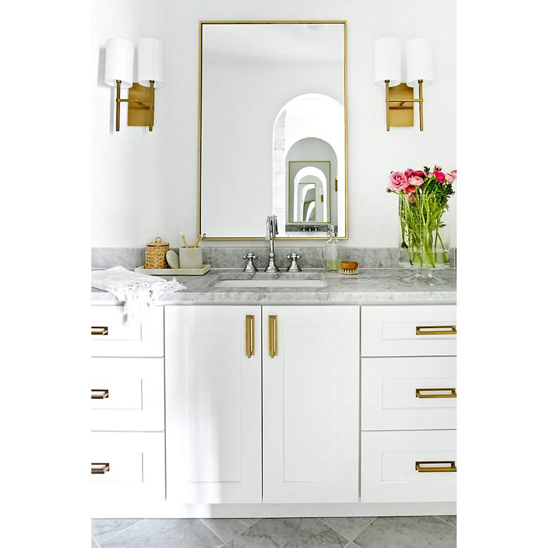 Image 7 Crystorama Veronica 16 1/2"H Aged Brass 2-Light Wall Sconce more views