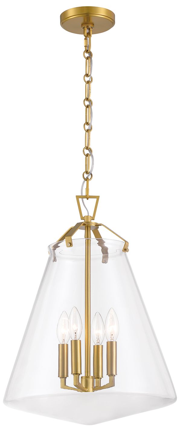 Crystorama Voss 15.25'' Luxe Gold Pendant