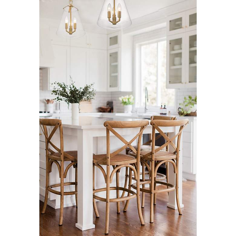 Image 5 Crystorama Voss 8 1/4" Wide Luxe Gold Mini Pendant more views