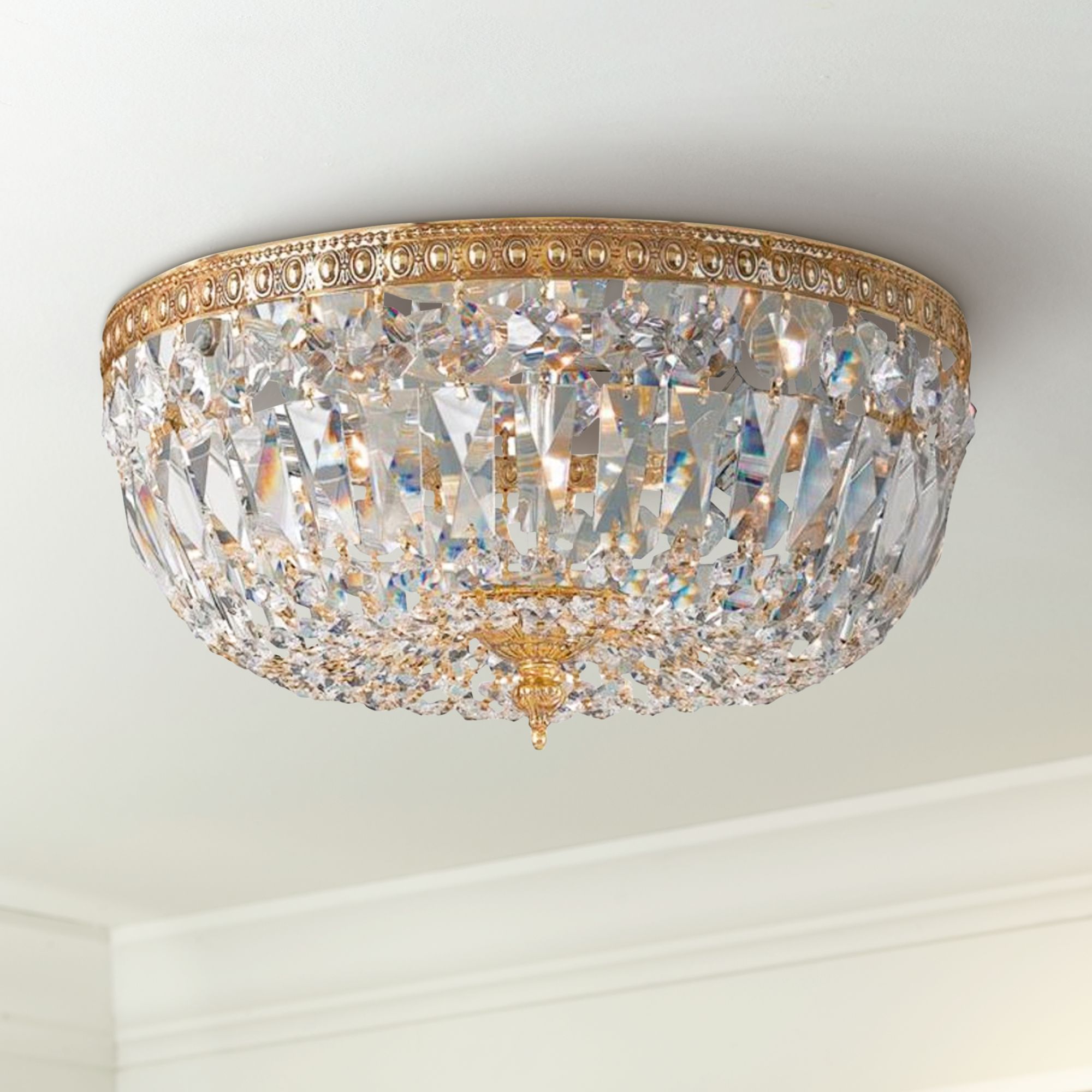 Crystorama Waltham Brass - Antique Brass Collection