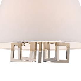Image5 of Crystorama Westwood 16" Wide 5-Light Nickel Ceiling Light more views