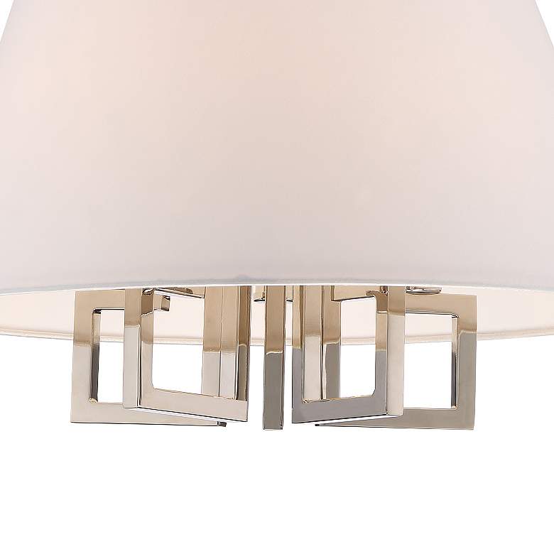 Image 7 Crystorama Westwood 16" Wide Polished Nickel Chandelier more views