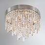 Thumbnail1 of Crystorama Winfield 16" Wide Antique Silver Ceiling Light