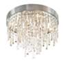 6_Crystorama Winfield 16" Wide Antique Silver Ceiling Light more views