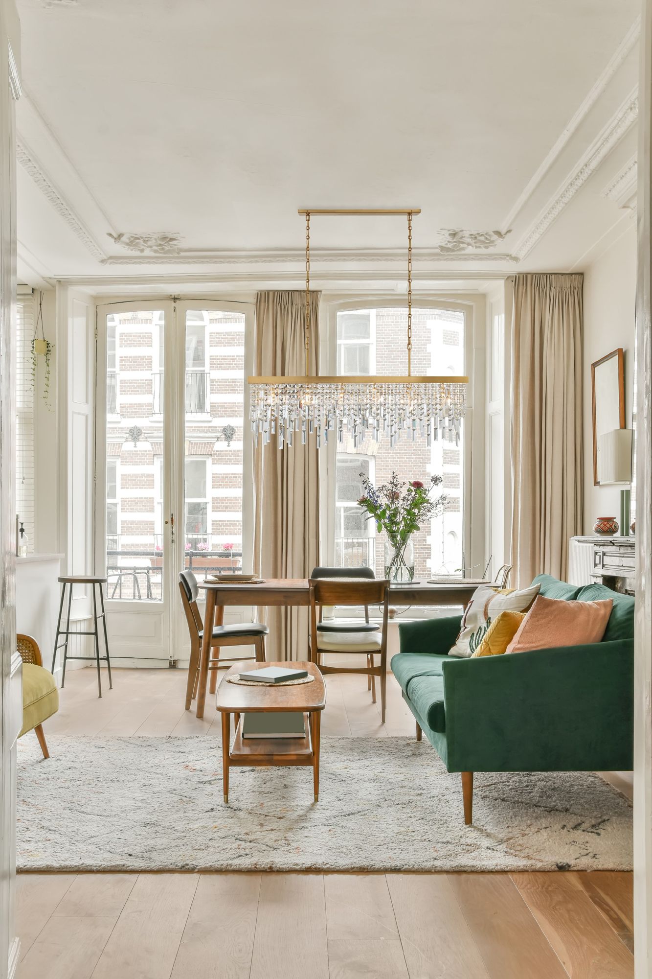 Image 6 Crystorama Winfield 49'' Antique Gold Linear Chandelier more views